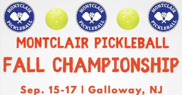Montclair Pickleball Fall Championship