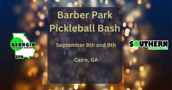 Barber Park Pickleball Bash