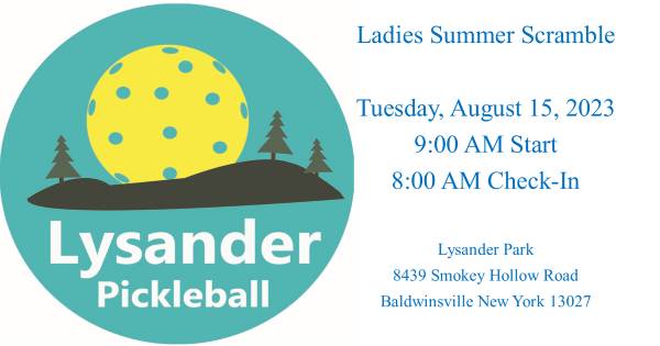 Lysander Ladies Summer Scramble