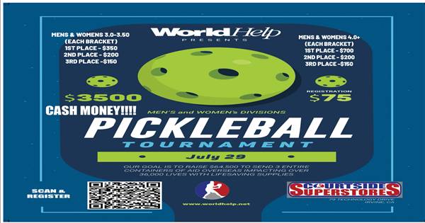 Courtside Super Store World Help Tournament