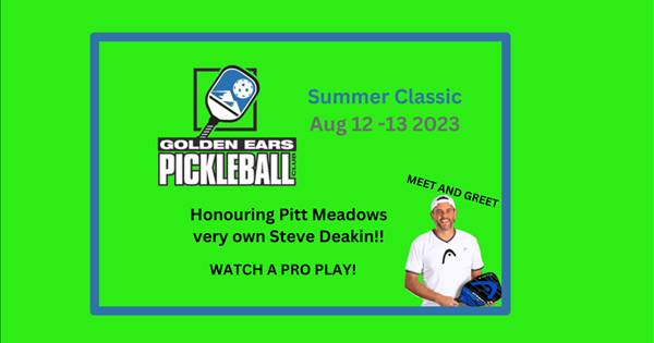 Golden Ears Pickleball Club Summer Classic