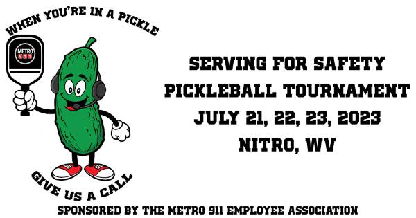 Serving for Safety Pickleball Tournament