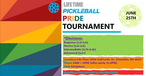 Life Time Pride Pickleball Tournament
