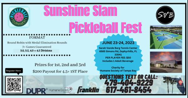 Sunshine Slam Pickleball Fest