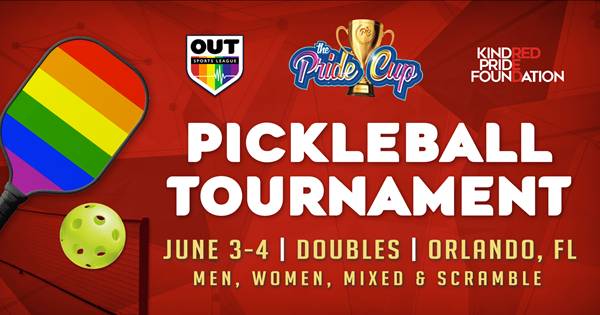 The Pride Cup: LGBTQ+ Pickleball Tournament
