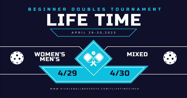 Life Time Cinco Ranch Beginner Pickleball Tournament