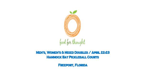 Food for Thought Charity Tournament