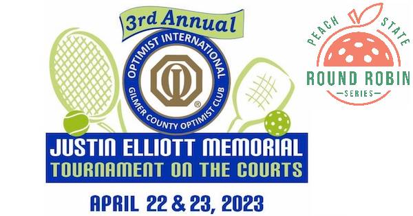 3rd Annual Gilmer Optimist Club Justin Elliot Memorial Tennis & Pickleball Tournament