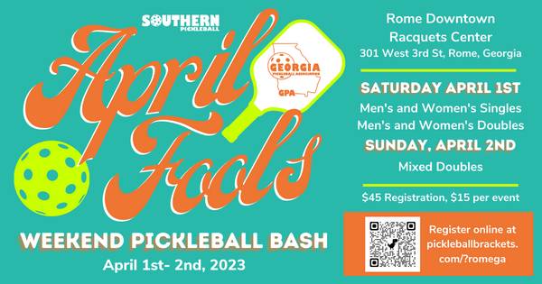 Rome GA April Fools Pickleball Bash