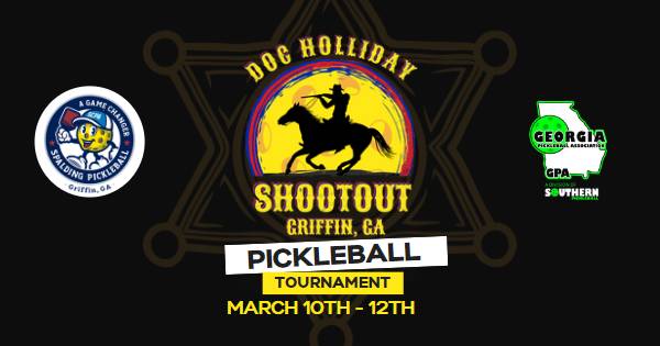 2023 DOC HOLLIDAY SHOOTOUT PICKLEBALL TOURNAMENT