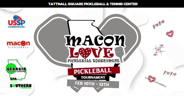 GPA MACON LOVE PICKLEBALL TOURNAMENT