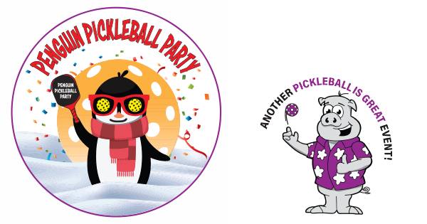 Penguin Pickleball Party @ West Hills Racquet & Fitness Club by PIG