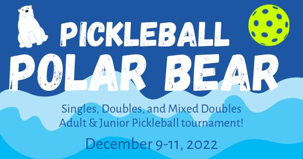 Pickleball Polar Bear - Pierremont Oaks