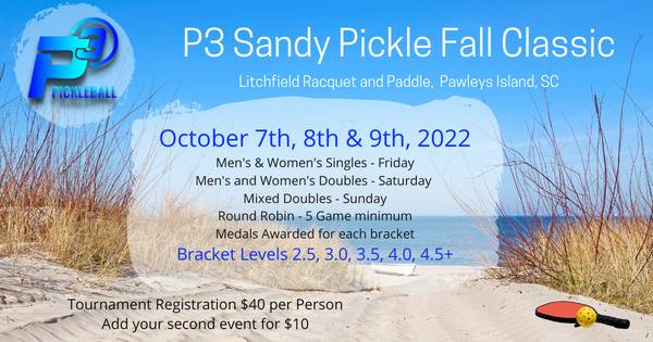 P3 Sandy Pickle Fall Classic