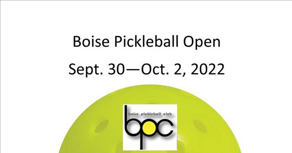 Boise Pickleball Open
