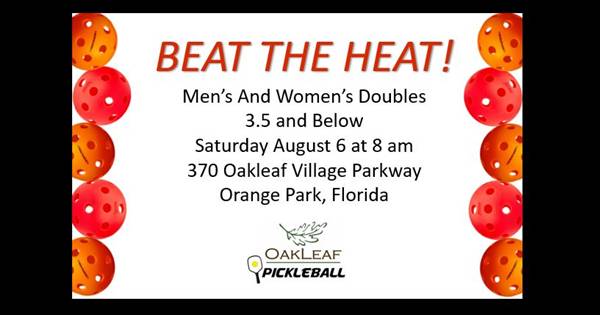 Beat The Heat Men's and Women's Doubles (3.5 and Below)