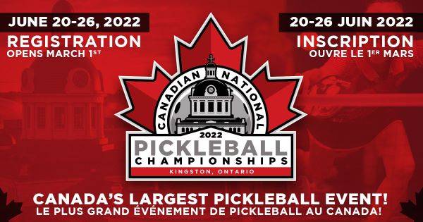Pickleball Canada National Championship 2022