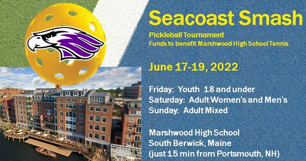 Seacoast Smash - Tournament to benefit Marshwood High School Tennis