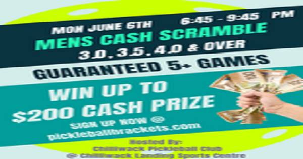 Men's CASH Scramble$$$