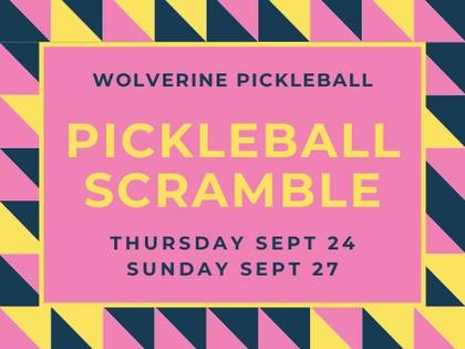 Wolverine Pickleball Scramble