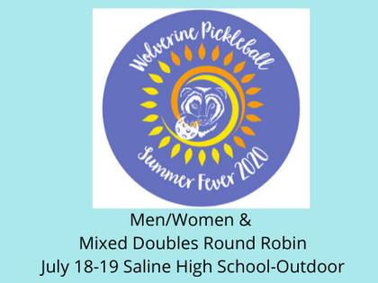 Wolverine Pickleball Summer Fever I Doubles Round Robin
