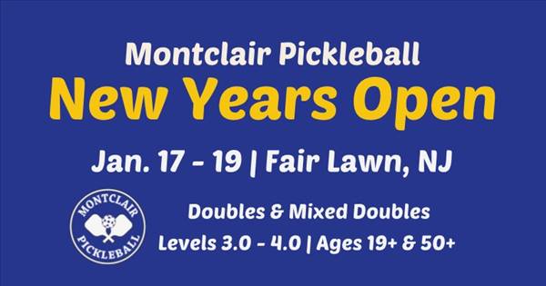 Montclair Pickleball New Years Open