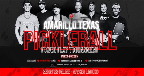 Pickleball Power Play @ Netplex in Amarillo