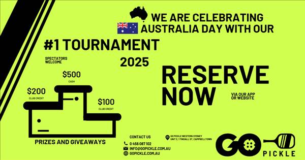 AUSTRALIA DAY 2025 TOURNAMENT