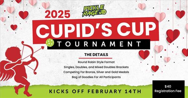 Cupid's Cup 2025 @ PickleRage - Avenues Walk