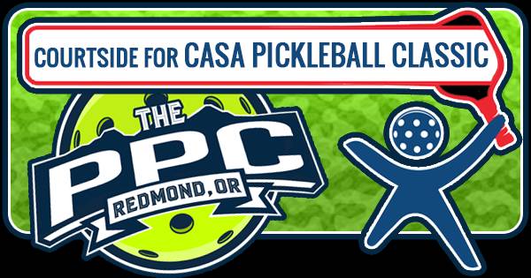 Courtside for CASA Pickleball Classic
