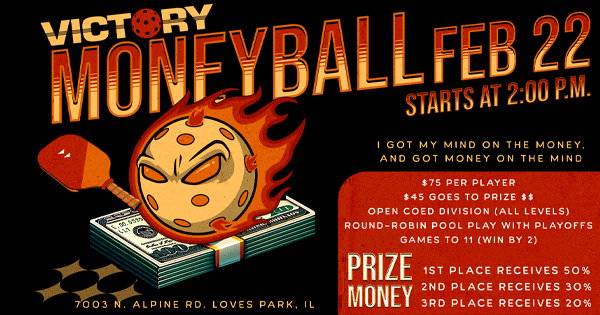 Victory Pickleball Moneyball Tournament