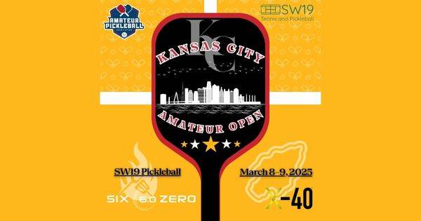 The Kansas City City Amateur Open @ SW19 Pickleball