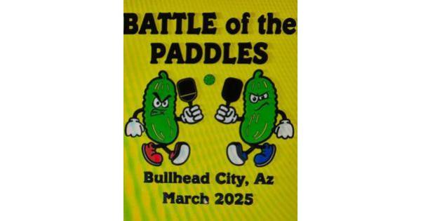 **Cancelled** First Annual Bullhead Pickleball Battle of the Paddles @ Rotary Park by PIG