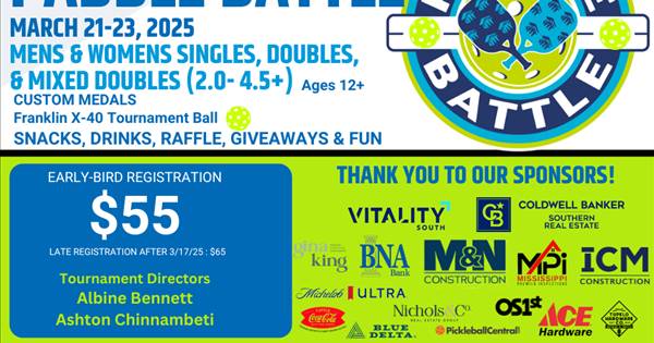 Paddle Battle Tournament for NEMS Habitat for Humanity 2025