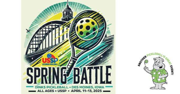 **Cancelled** 2025 Spring Battle @ Dinks Pickleball All Ages by PIG