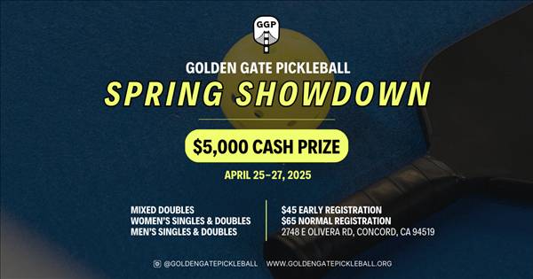 Golden Gate Pickleball Spring Showdown