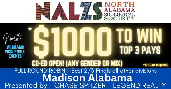 NALZS benefit - N. Alabama Championship - Presented by Chase Spitzer LEGEND Realty