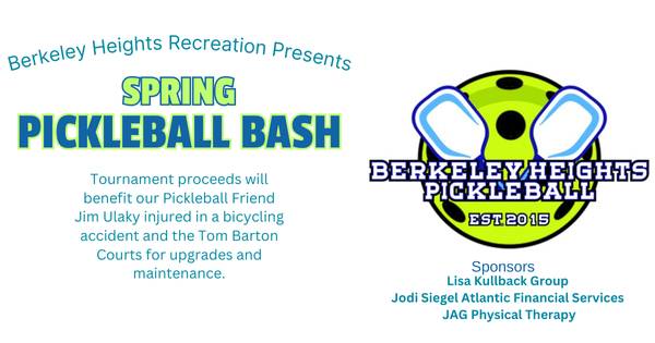 Berkeley Heights Spring Pickleball Bash
