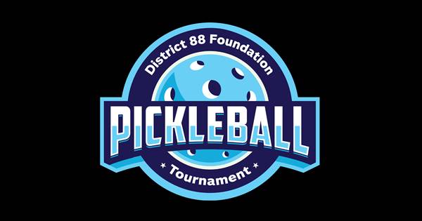 District 88 Foundation Paddle Battle pickleball tournament