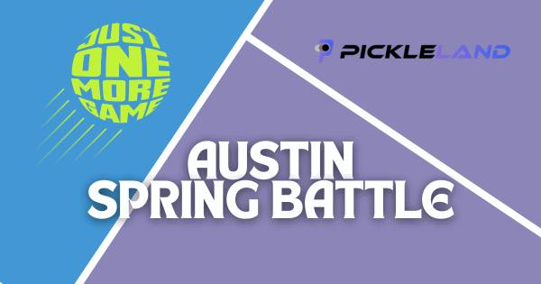 Austin Spring Battle 2025 - Cash Prize Divisions