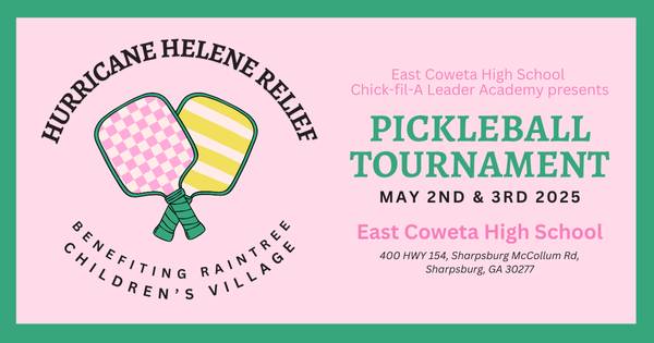 Raintree Children's Village Helene Relief Pickleball Tournament