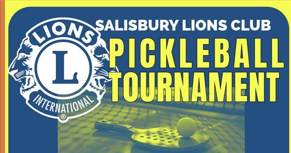 Second Annual Lions Club Pickleball Tournament