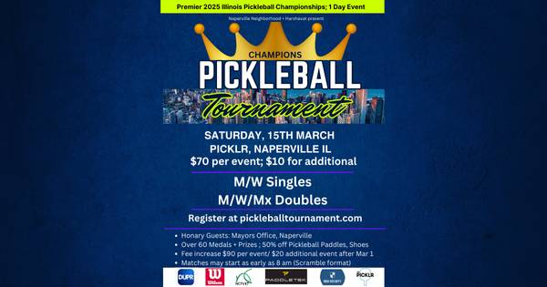 *Cancelled* Champions Pickleball Tournament