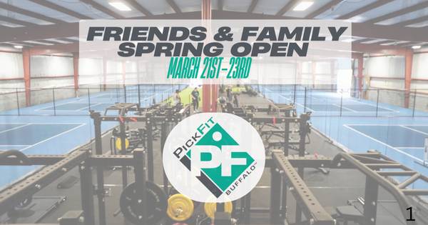 Friends & Family Spring Open