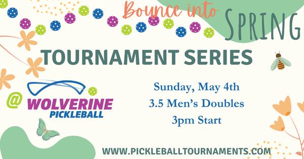 Wolverine Pickleball Spring Series - 3.5 Men's Doubles