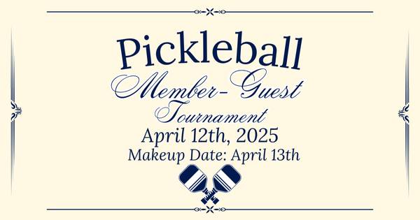 Shadow Valley Pickleball Member-Guest Tournament