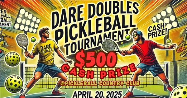 Dare Doubles- CASH PRIZE tournament