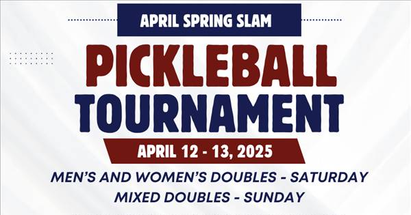 APRIL SPRING SLAM @ LIFESTYLE FITNESS AND TENNIS