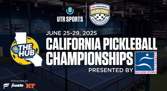 UTR Sports: 2025 California Pickleball Championships Presented by San Jose Sports Authority - USA Pickleball Golden Ticket Tournament