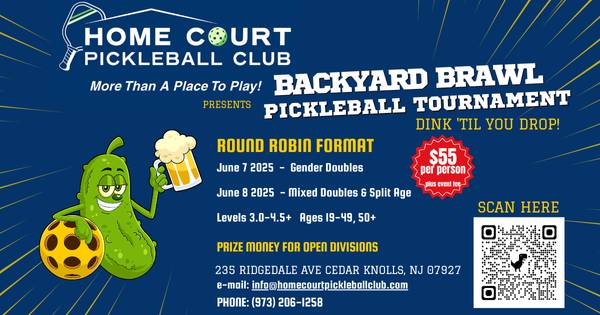 Home Court Backyard Brawl - "Dink 'Til You Drop!"